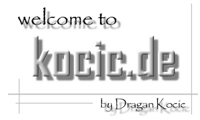 welcome to kocic.de